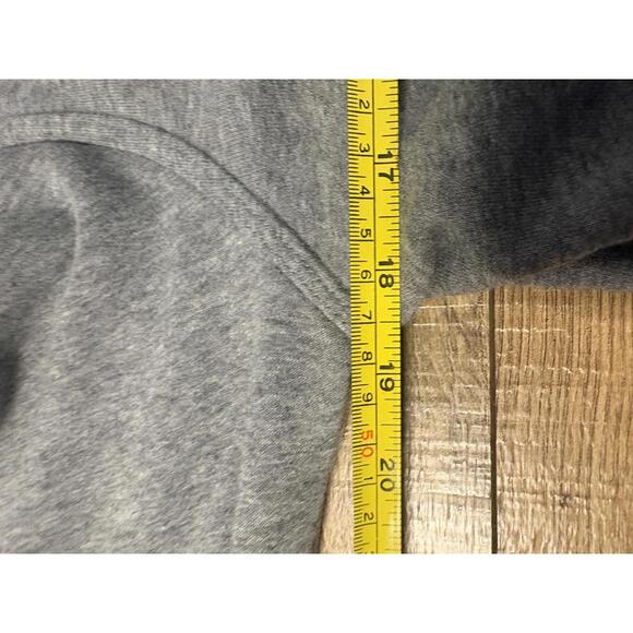 Nike Heather Gray Zip-Up Hoodie Sweatshirt Youth XL Casual / Adult Small - Picture 4 of 5